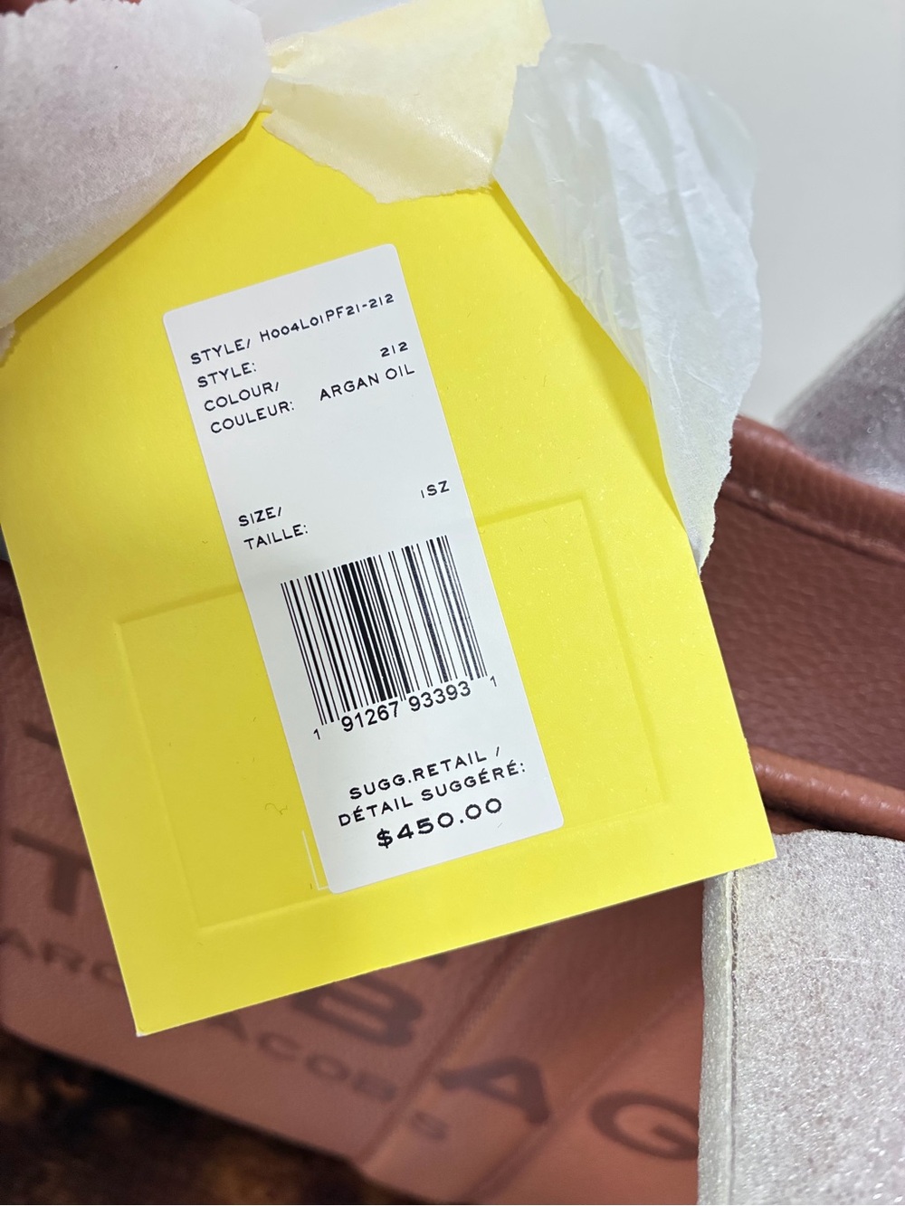 Marc Jacobs The Tote Bag Tan - Picture 2 of 5